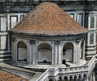 Florence Cathedral Exedrae Filippo Brunelleschi
